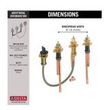 Delta Faucet Roman Tub Rough-In Valve for Delta 2-