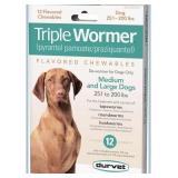New Durvet Triple Wormer for Medium and Large