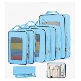 New 7 Set Compression Packing Cubes Packing