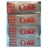 New 40-Pack Diet Coke Soda Soft Drink Fridge Pack