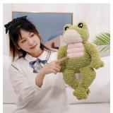 New NatureMan 3D Muscle Frog Plush Toy,13inch