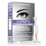 New LUMIFY Preservative Free Eye Drops for Red