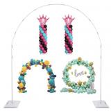New Decojoy Balloon Arch Stand, 7.5ft Large Round