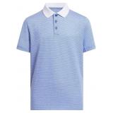 XL adidas Boys' Striped Polo Shirt