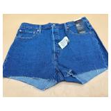New size 34 Levi s 501 shorts