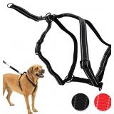 Large/XL SPORN Ultimate Control Dog Harness, Black