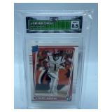 GRADED  JAMARR CHASE ROOKIE 2021 DONRUSS# 262