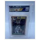 GRADED VINTAGE MICHAEL JORDAN 1992 TOPPS ALL STAR