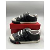 New Size 9 See Kai Run Lucci Black Leather/Gray