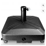 YEXJ Patio Umbrella Base Heavy Duty with Wheels