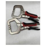 Monster and master Locking C Clamp Set, 2 Pack
