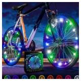 Activ Life LED Bike Wheel Lights with Batteries In