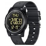 Beeasy Digital Watch for Men Women, 50M Waterproof