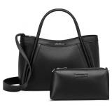 NEWBELLA Kelly Vegan Leather Tote Bag for Women -