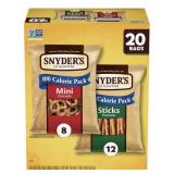 New Snyder's of Hanover Variety Pack Pretzels, 20