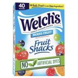 New Welch's Fruit Snacks, Mixed Fruit, Bulk Pack,