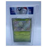 GRADED TOEDSCOOL SHINY 2024 POKEMON#105/091 GEM