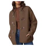2XL Dokotoo Womens Long Sleeve Jackets Fashion