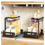 Under Sink Organizer,Metal Pull Out Cabinet
