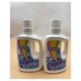 Lot of 2 Calgon Liquid Water Softener, 32 fl.