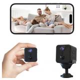 4K Security Camera, Mini Nanny Cam for Home with