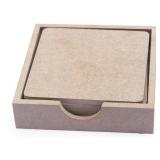 Divine Glance Wooden Coasters for Drinks -