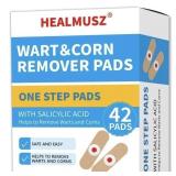 New factory sealed HEALMUSZ Wart Remover Pads,