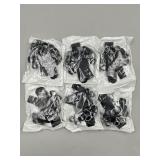 New Lot of 6 Grip Strength Trainer,Finger