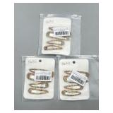 New Lot of 3 4Pcs Hair Clips for Girls,Two Sizes