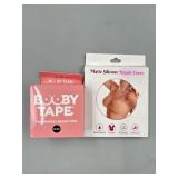 New Lot of 2 Feminine Items - Booby Tape and