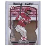 ELLY DE LA CRUZ ROOKIE CARD CINCINNATI REDS