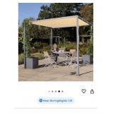 Sun Shade Sail with Grommets, Pergola Shade Cover