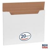 New Box USA BM20161 20L x 16W x 1H Inch, White