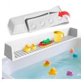 Splash Guard for Bathtub Kids - Silicone Bathtub S