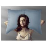 Curved Crescent Cooling Side Sleeper Pillow, new