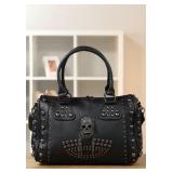New STUDDED SKULL PURSE