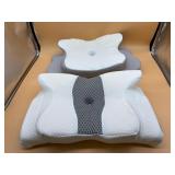 Lot of two cervical pillows (used)