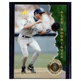 Rare Vintage 1995 Pinnacle Alex Rodriguez Rookie