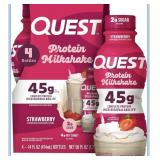 Quest Nutrition Strawberry Protein Shake, 45g