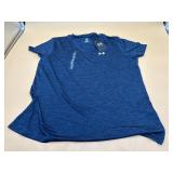 Size large Women's Under Armour Tech  V-Neck Short
