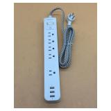 Surge protector with usb slots