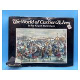 Vintage 1968 THE WORLD OF CURRIER & IVES