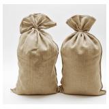 New 2 Pack Premium Large Burlap sack Bags Piece