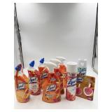 New Lysol variety lot of cleaning supplies.