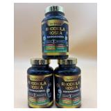 New 3-bottles Ashwaganda BB:2027!