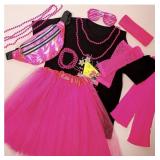 New SOMSOC 13 Pieces Girls 80s Outfit for Kids