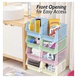 New (2 packs of 4) TidyFriend Stackable Storage