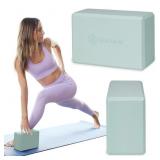 New Gaiam Yoga Block - Supportive Latex-Free Eva