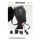 New COFFIN CROSSBODY BAG