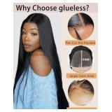 New Ecibeny Wear and Go Glueless Wigs Human Hair